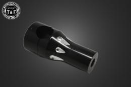 SR400　ステルスハンドルポスト3インチ(ブラック)