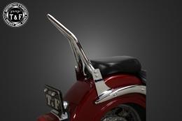 イントルーダー400クラシック　極太φ38シーシーバーミディアム(メッキ)純正フェンダー専用