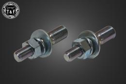 バルカン400　ステルスハンドルポスト2インチ(ブラック)