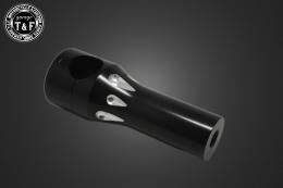 イントルーダー400クラシック　ステルスハンドルポスト4インチ(ブラック)