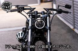 極太Zバーハンドル　4インチ(ブラック)25.4mm