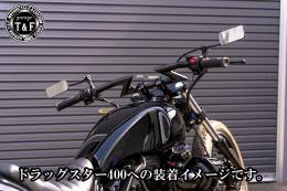 極太Zバーハンドル　4インチ(ブラック)25.4mm