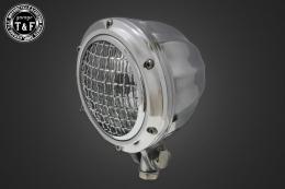 4.5インチグリルシトラスヘッドライト(ポリッシュ)クリアーレンズ仕様+各種ステーSET