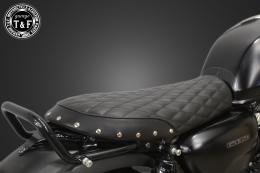 GB350　スタッド付きショートフラットシート(ダイヤ)