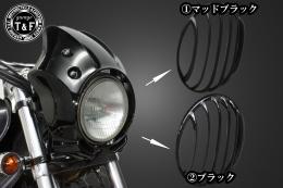 マグナ250　コンバットビキニカウル(ブラック)&バードゲージカバーSET