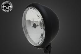 5.75インチベーツライト(オールマットブラック)クリアーレンズ仕様+各種ステーSET