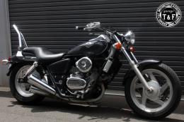 マグナ250　極太φ38シーシーバーミディアム(メッキ)純正フェンダー専用