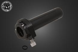 スティード400　スロットルハウジング(ブラック)