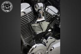 スティード400　ホーンカバーKIT(メッキ)