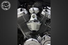 スティード400　ホーンカバーKIT(メッキ)