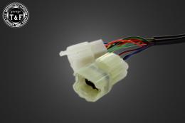 ドラッグスター400　機械式ミニスピードメーター(ブラック)インジケーター内蔵(VH01J/前期)専用カプラー付き