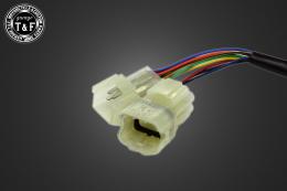 ドラッグスター400　機械式ミニスピードメーター(ブラック)インジケーター内蔵(VH01J/後期)専用カプラー付き