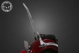 イントルーダー400クラシック　純正フェンダー専用シーシーバーロング(メッキ)