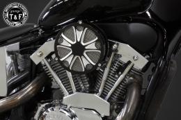 スティード400　ラグジュアリーエアクリーナーKITスター(コントラスト)