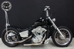 スティード400　ラグジュアリーエアクリーナーKITタイフーン(メッキ)