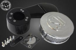 スティード400　SUエアクリーナーKIT(メッキ)