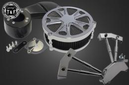 スティード400　ラグジュアリースター(メッキ)&プッシュロッドカバーSET