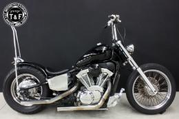 スティード400　SU(ブラック)&プッシュロッドカバーSET