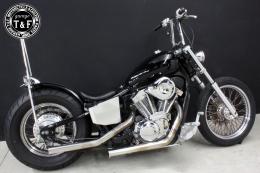 スティード400　ティアドロップ(メッキ)&プッシュロッドカバーSET