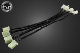 ドラッグスター400/クラシック(前期用)　延長ワイヤーハーネス(300mm)