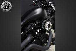 ドラッグスター250　ラグジュアリーエアクリーナーKITスター(コントラスト)