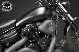 ドラッグスター250　ティアドロップエアクリーナーKIT(ブラック)