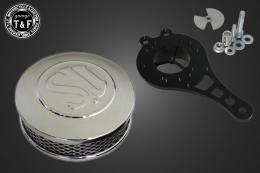 ドラッグスター250　SUエアクリーナーKIT(メッキ)