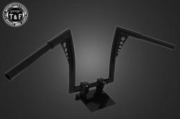 極太バットマンハンドル　12インチ(ブラック)22.2mm