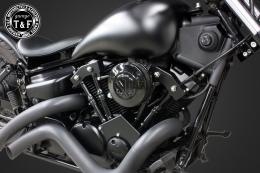 ドラッグスター250　SU(ブラック)&プッシュロッドカバー(ブラック)SET