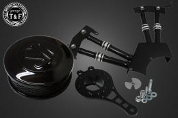 ドラッグスター250　SU(ブラック)&プッシュロッドカバー(コントラスト)SET