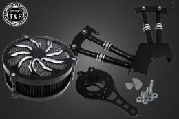 ドラッグスター250　ラグジュアリータイフーン(コントラスト)&プッシュロッドカバー(コントラスト)SET