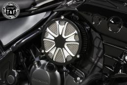 レブル250　ラグジュアリーダミーエアクリーナーKITスター(コントラスト)