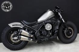 レブル250　ラグジュアリーダミーエアクリーナーKITフラワー(メッキ)