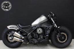 レブル250　ラグジュアリーダミーエアクリーナーKITフラワー(コントラスト)