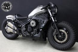 レブル250　ラグジュアリーダミーエアクリーナーKITタイフーン(コントラスト)