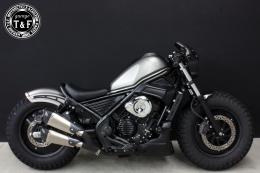 レブル250　ティアドロップダミーエアクリーナーKIT(メッキ)