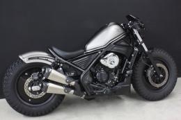 レブル250　ティアドロップダミーエアクリーナーKIT(メッキ)