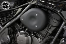 レブル250　ティアドロップダミーエアクリーナーKIT(ブラック)