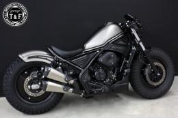 レブル250　ティアドロップダミーエアクリーナーKIT(ブラック)