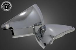 バルカン400　サイドカバー(純正タイプ)メッキ