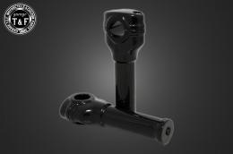 ボルト　オーバルハンドルポスト6インチ(ブラック)