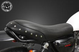 グラストラッカー250(キャブモデル専用)　スタッド付きフラットシート(バーチカル)