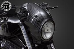 レブル250　コンバットビキニカウル(カーボン柄)前期用