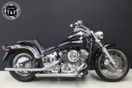 ドラッグスター400　スタッド付きガンファイターシート(バーチカル)