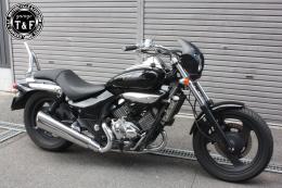 エリミネーター250V　極太φ38シーシーバーショート(メッキ)純正フェンダー専用