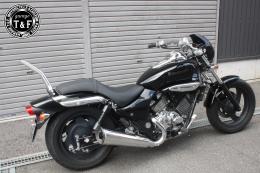 エリミネーター250V　極太φ38シーシーバーショート(メッキ)純正フェンダー専用