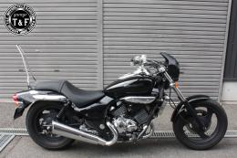 エリミネーター250V　純正フェンダー専用シーシーバーショート(メッキ)