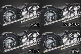 ドラッグスター400　ドラッグパイプマフラー(ステンレス)タイプ2