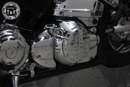 ドラッグスター400　ダミープライマリーカバー(メッキ/A)