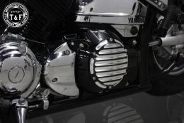 ドラッグスター400　ダミープライマリーカバー(ブラック/C)